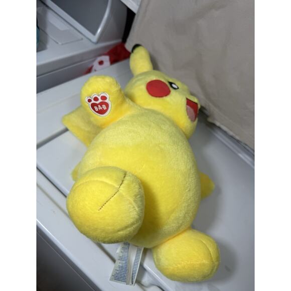 Build-A-Bear Pokémon Pikachu Plush 16" Stuffed Animal Yellow Red Cheeks BAB - Picture 6 of 6